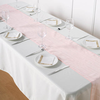 Elegant Linen Runner - Elevate Your Table Decor