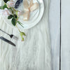 10ft Ivory Gauze Cheesecloth Boho Table Runner