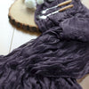10ft Purple Gauze Cheesecloth Boho Table Runner#whtbkgd