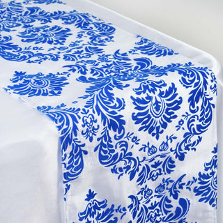 Transform Your Table with Royal Blue Elegance