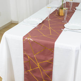 Add a Touch of Luxury with the Cinnamon Rose Table Runner