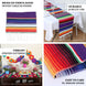 14x108Inch Mexican Serape Table Runner With Tassels Fiesta Party Decor