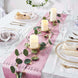 Glamorous Honeycomb Print Table Runner, Disposable Paper Table Runner with Geometric Design