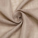 12x108 Taupe Linen Table Runner, Slubby Textured Wrinkle Resistant Table Runner#whtbkgd