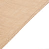 12x108 Natural Linen Table Runner, Slubby Textured Wrinkle Resistant Table Runner
