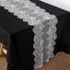 15inch x 117inch White Premium Lace Table Runner Vintage Classy Rustic Runner Decor
