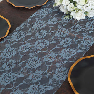 Enhance Your Dining Experience with the Floral Lace Table Runner