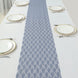 12inch x 108inch Dusty Blue Floral Lace Table Runner
