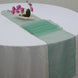 14" x 108" Hunter Emerald Green Organza Runner For Table Top Wedding Catering Party Decoration