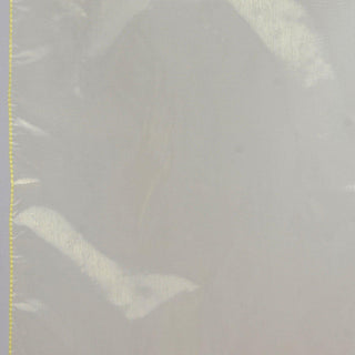 Clear plastic sheet with a yellow edge detail.