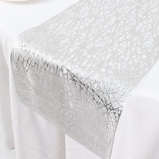 Enhance Your Table Decor with the Reversible Woven Vinyl Table Runner