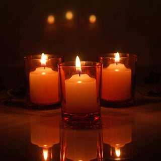 Add Warmth and Elegance with Red Glass Votive Candle Holders