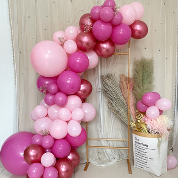 94 Pack | Rose Gold, Blush and Pink DIY Balloon Garland Arch Party Kit