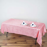 Enhance Your Event with the Rose Quartz Crinkle Crushed Taffeta Tablecloth