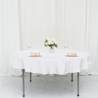 Elevate Your Event Decor with a Stunning White Tablecloth