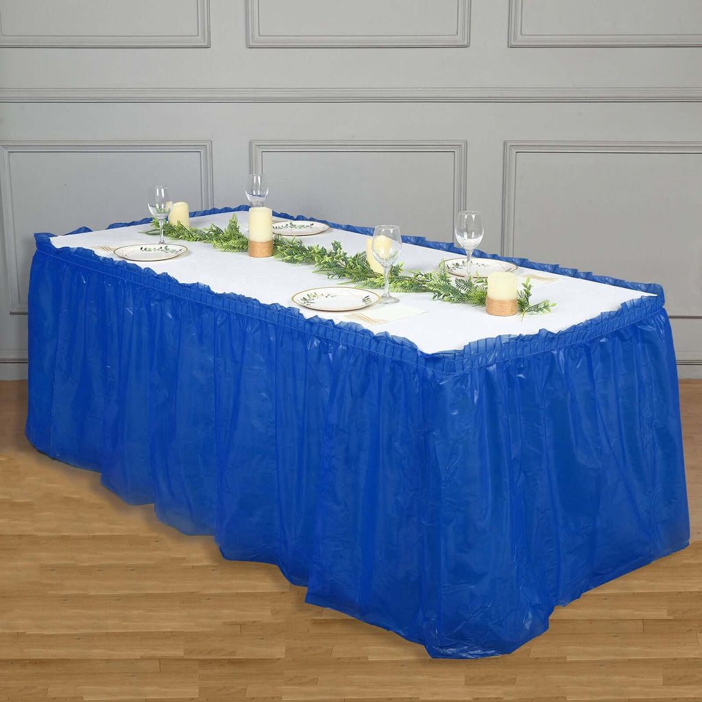 Disposable Table Skirt, Waterproof Table Skirt