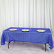 60"x102" Royal Blue Premium Sequin Rectangle Tablecloth