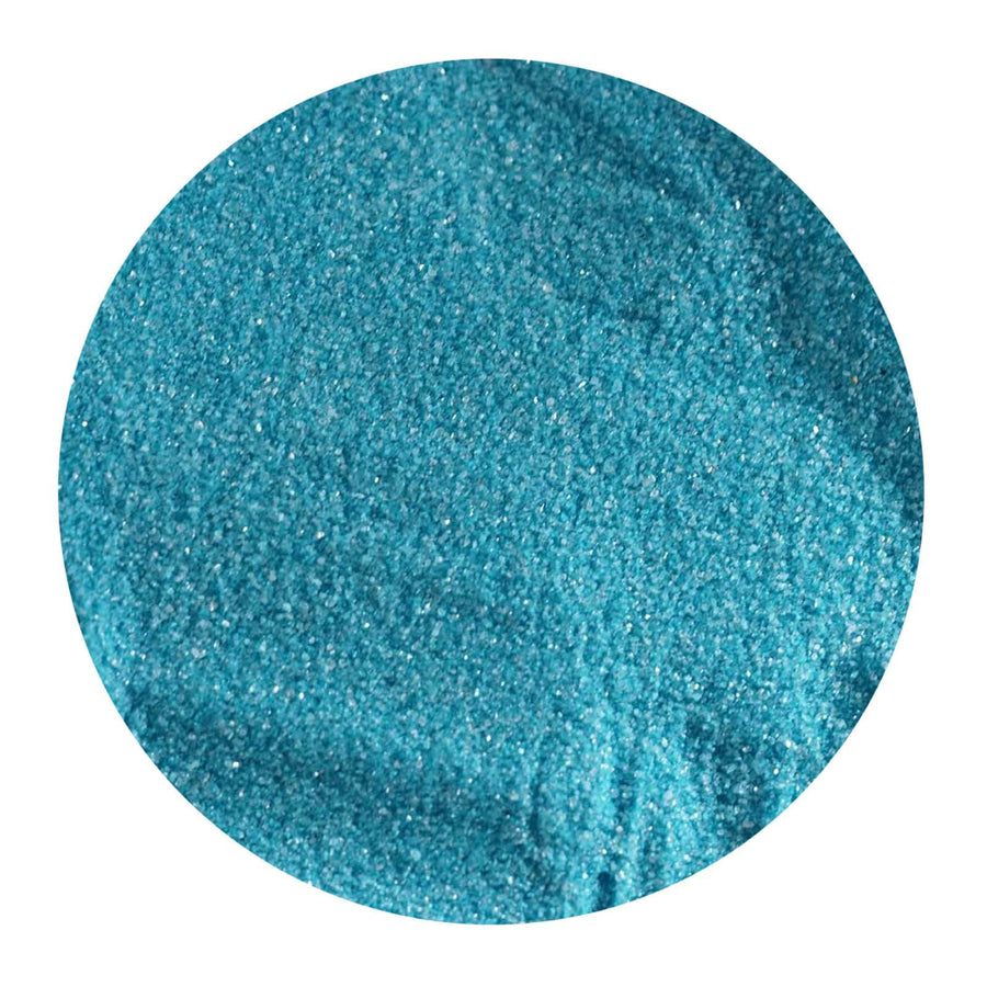 Whimsical Decorative Color Sand - Turquoise#whtbkgd