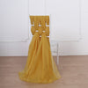 22inch x 78inch Mustard Yellow DIY Premium Designer Chiffon Chair Sashes