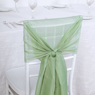 Create a Dreamy Atmosphere with Chiffon Chair Sashes