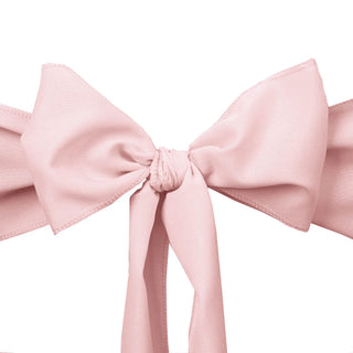 Enhance Your Event Aesthetics with Blush Polyester Chair Sashes