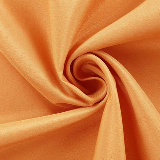 Create a Captivating Atmosphere with Orange Polyester Chair Sashes