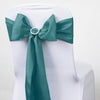5 PCS | 6inch x 108inch Turquoise Polyester Chair Sash