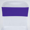 5pc x Chair Sash Spandex - Purple
