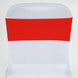 5pc x Chair Sash Spandex - Red