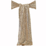 Chair Sashes, Sequin Fabric, Wedding Chair Decorations#whtbkgd