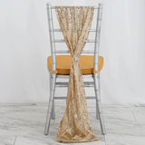 Chair Sashes, Sequin Fabric, Wedding Chair Decorations