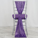Chair Sashes, Sequin Fabric, Wedding Chair Decorations
