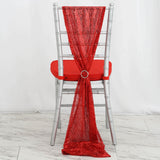 Chair Sashes, Sequin Fabric, Wedding Chair Decorations
