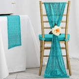 Chair Sashes, Sequin Fabric, Wedding Chair Decorations