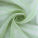 Green Chiffon Curly Chair Sash | TableclothsFactory