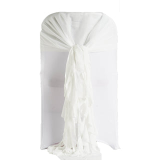 Create Unforgettable Wedding and Party Decor with Chiffon Chair Hoods