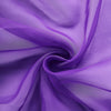 6FT | Purple Premium Chiffon Table Runner#whtbkgd