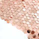 5 Pack | Big Payette Sequin Round Chair Sashes - Blush | Rose Gold