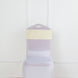 5 Pack | Ivory Linen Chair Sashes, Slubby Textured Wrinkle Resistant Sashes