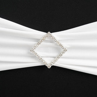 Add Glamour to Your Event with Silver Diamond Chair Sash Pins