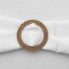 20 Pack | 2.5inch Antique Gold Diamond Circle Napkin Ring Pin Brooch, Rhinestone Chair Sash Buckle
