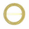 20 Pack | 2.5inch Gold Diamond Circle Napkin Ring Pin, Rhinestone Chair Sash Bow Buckle#whtbkgd