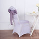 5 PCS | 6" x 108" Violet Amethyst Polyester Chair Sash