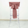 5 Pack | Cinnamon Rose Polyester Chair Sashes - 6inch x 108inch