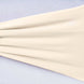 5 Pack | Beige Spandex Stretch Chair Sashes | 5x12inch#whtbkgd