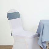 5 pack | 6"x106" Dusty Blue Satin Chair Sash