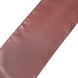 5 Pack | Cinnamon Rose Satin Chair Sashes - 6inch x 106inch