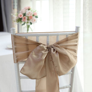 Elevate Your Event Aesthetics with Satin Chair Sashes