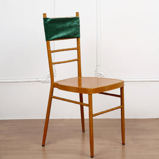Create a Luxurious and Memorable Event with Green Velvet Chair Accessories