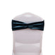 5 Pack Navy Blue Velvet Ruffle Stretch Chair Sashes, Decorative Velvet Chair Bands#whtbkgd